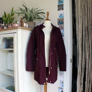 Women's Burgundy Jacket